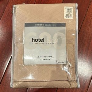 Hotel living 2 pillowcases standard